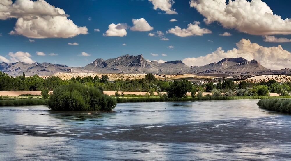 "El Paso's Upper Valley" by Ray Chiarello Redbubble