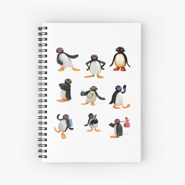 Pingu mood Spiral Notebook