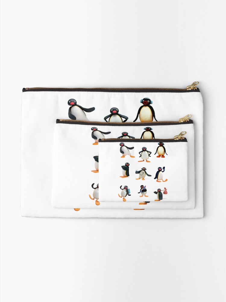 Alternate view of Pingu mood Zipper Pouch