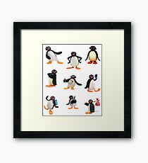 Pingu mood Framed Print