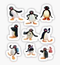 Pingu mood Sticker