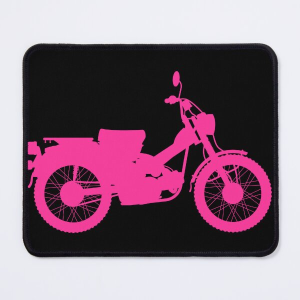 Item preview, Honda CT110 Postie Bike - Pink Silhouette  designed and sold by StudioFloyd.