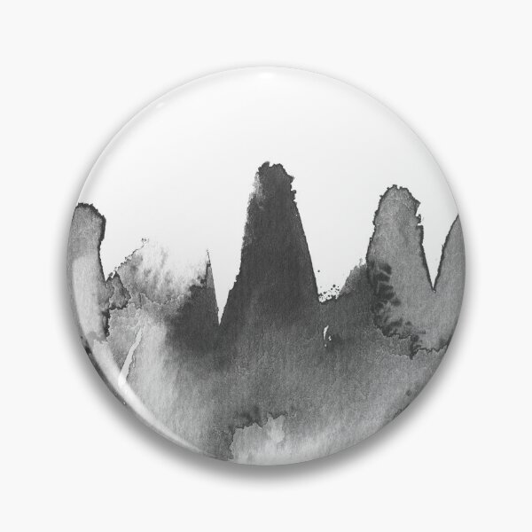 Item preview, Beautiful Monochrome Watercolor Abstract designed and sold by Kathie Nichols.