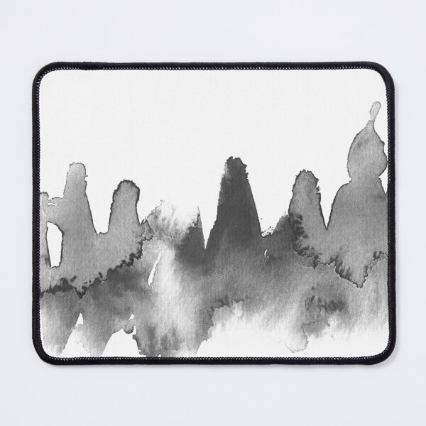 Item preview, Beautiful Monochrome Watercolor Abstract designed and sold by Kathie Nichols.