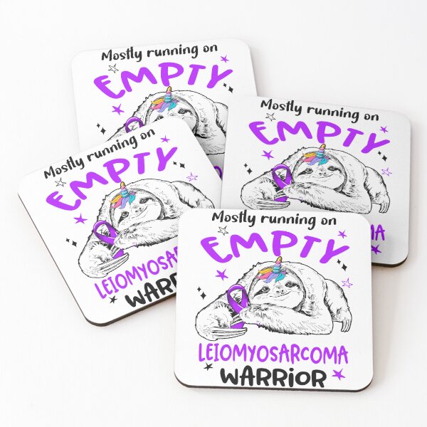 Item preview, Mostly running on Empty Leiomyosarcoma Warrior designed and sold by ElizabethS809.