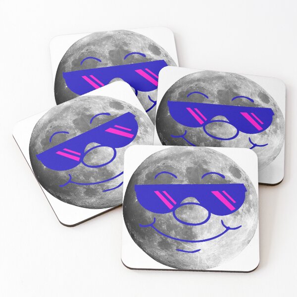 Item preview, Careless Moon 80s 90s Rave Smile designed and sold by FarvePrints.