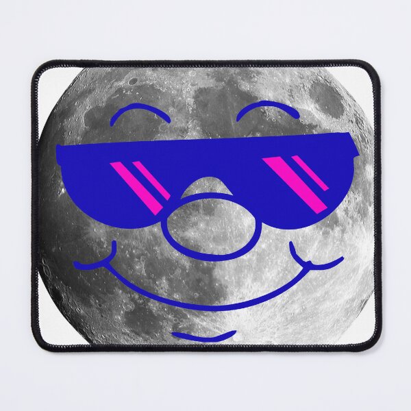 Item preview, Careless Moon 80s 90s Rave Smile designed and sold by FarvePrints.