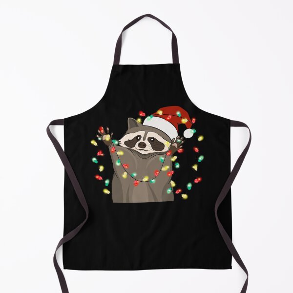 Item preview, Luces de árbol de mapache de Navidad designed and sold by MoodyApparel.