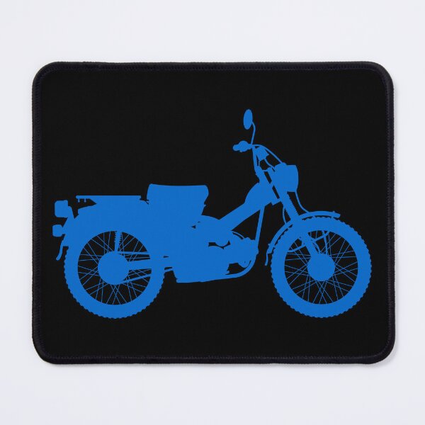 Item preview, Honda CT110 Postie Bike - Blue Silhouette  designed and sold by StudioFloyd.