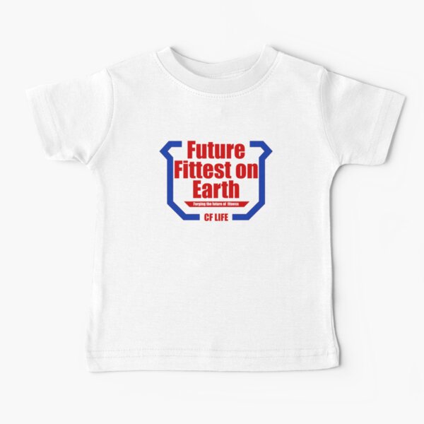 Future Fittest on Earth - versión para adultos Camiseta para bebés