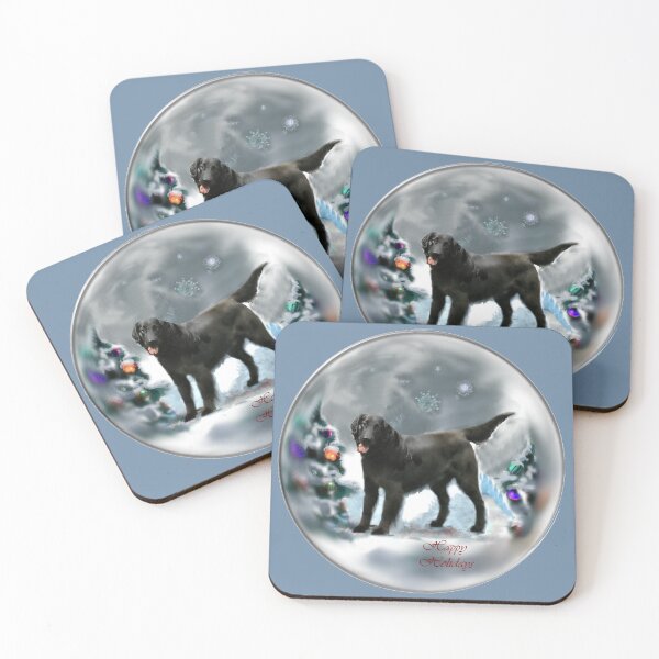 Item preview, Flat-Coated Retriever Christmas Gifts designed and sold by springdaleshops.
