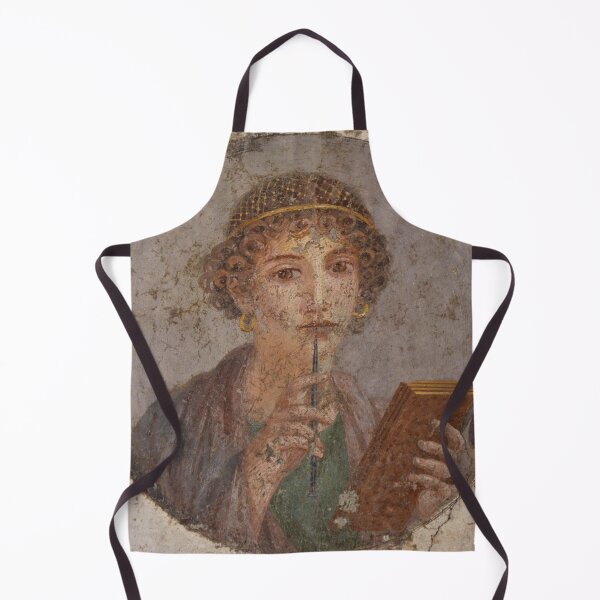 Item preview, Pompeii Fresco of Woman with Tablet designed and sold by Elizabeth Szkirpan.