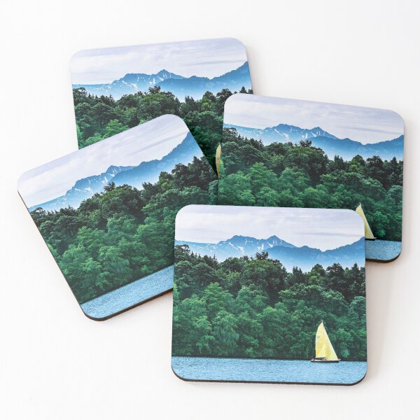 Item preview, MARITIME #8 - Lone Sailboat by Lush Green Coast designed and sold by DEL-Productions.
