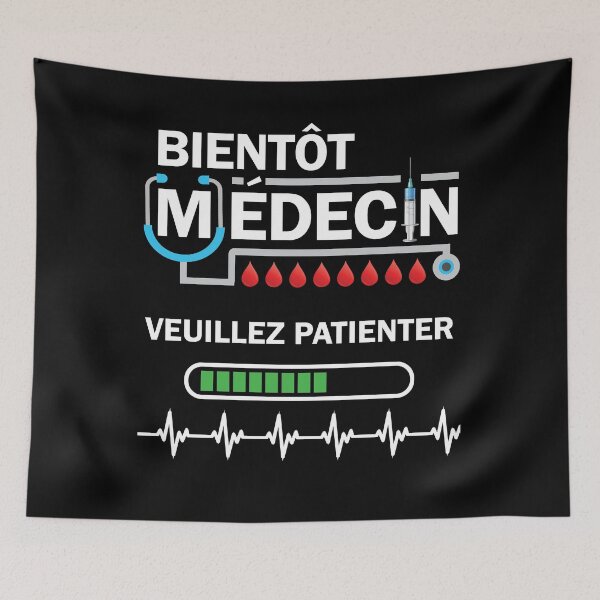 Item preview, Futur Médecin Humour Veuillez Patienter : Cool cadeau pour les médecins designed and sold by thegiftedadult.