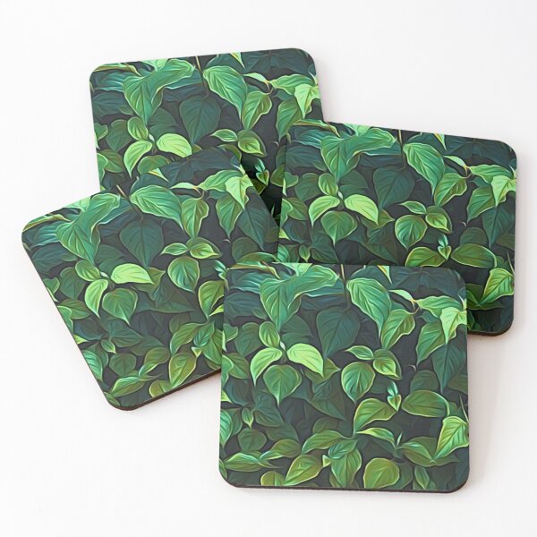 Item preview, Gracia - Green Leafy Digital Oil Paint Graphic Art Design Respect Hustle designed and sold by lifegenesis.