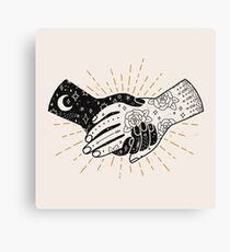 Hold On Canvas Print