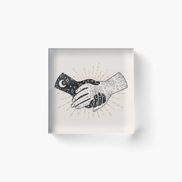 Hold On Acrylic Block