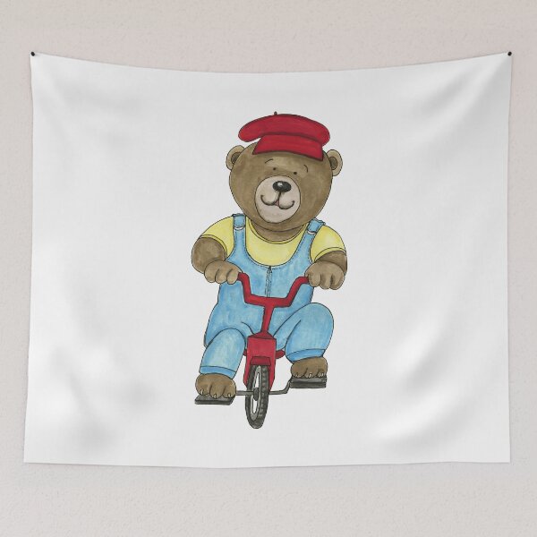 Artikelvorschau, Teddybär-Radtour entworfen und verkauft von creategoodluck.