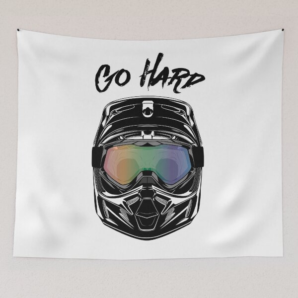 Item preview, Motocross dirt motorbike helmet designed and sold by SimpleWayDesign.