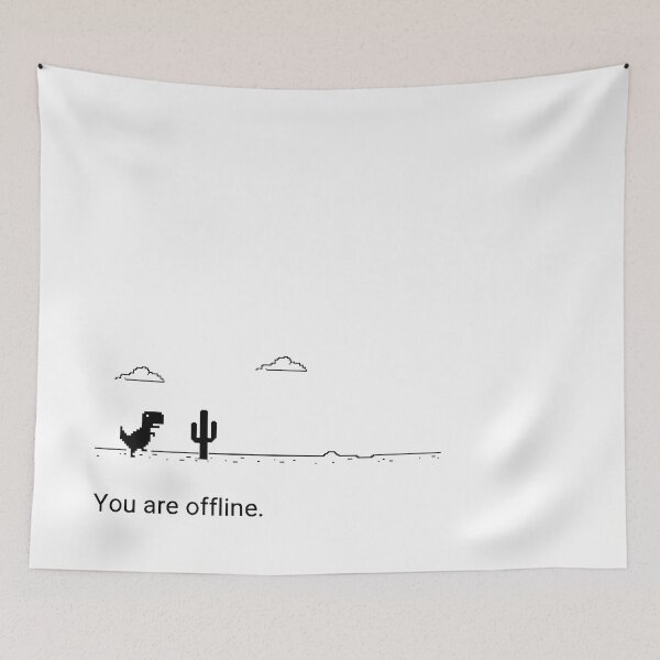 Item preview, You Are Offline. designed and sold by PoeTatoes.