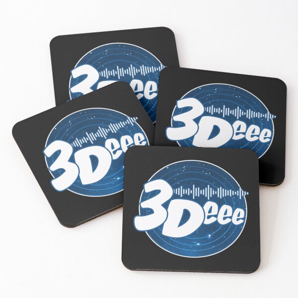 Item preview, 3Deee music band logo Los Angeles Alt Hip Hop Pop designed and sold by AlinHomes.