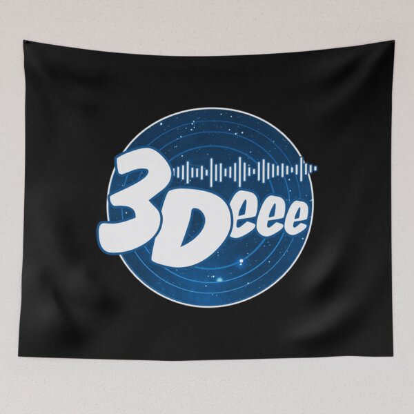 Item preview, 3Deee music band logo Los Angeles Alt Hip Hop Pop designed and sold by AlinHomes.