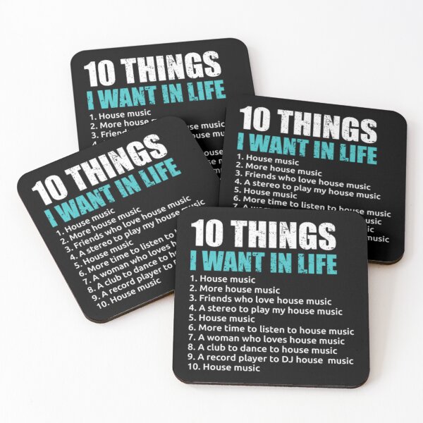Item preview, 10 Things I Want In Life House Music EDM Lover10 t designed and sold by AlinHomes.