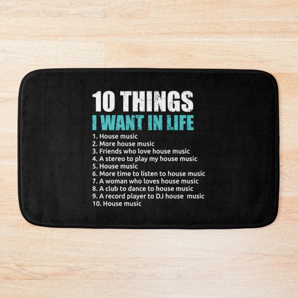Item preview, 10 Things I Want In Life House Music EDM Lover10 t designed and sold by AlinHomes.