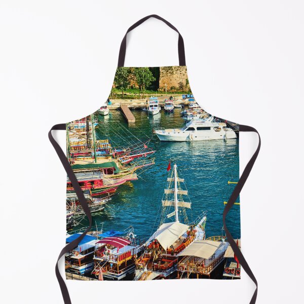 Item preview, MARITIME #17 - Ornate Sailing Boats at Marina designed and sold by DEL-Productions.