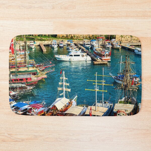 Item preview, MARITIME #17 - Ornate Sailing Boats at Marina designed and sold by DEL-Productions.