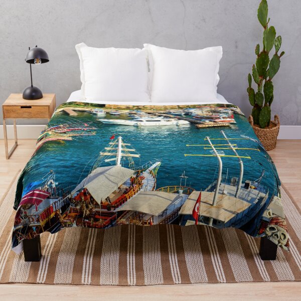 Item preview, MARITIME #17 - Ornate Sailing Boats at Marina designed and sold by DEL-Productions.