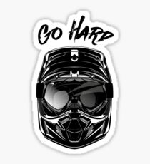 Motocross dirt motorbike helmet Sticker
