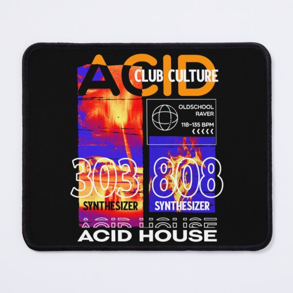 Item preview, Acid House Synthesizer Techno Club Culture EDM designed and sold by AlinHomes.