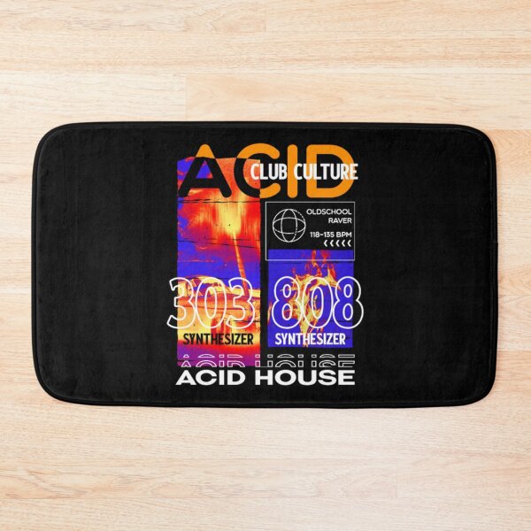 Item preview, Acid House Synthesizer Techno Club Culture EDM designed and sold by AlinHomes.