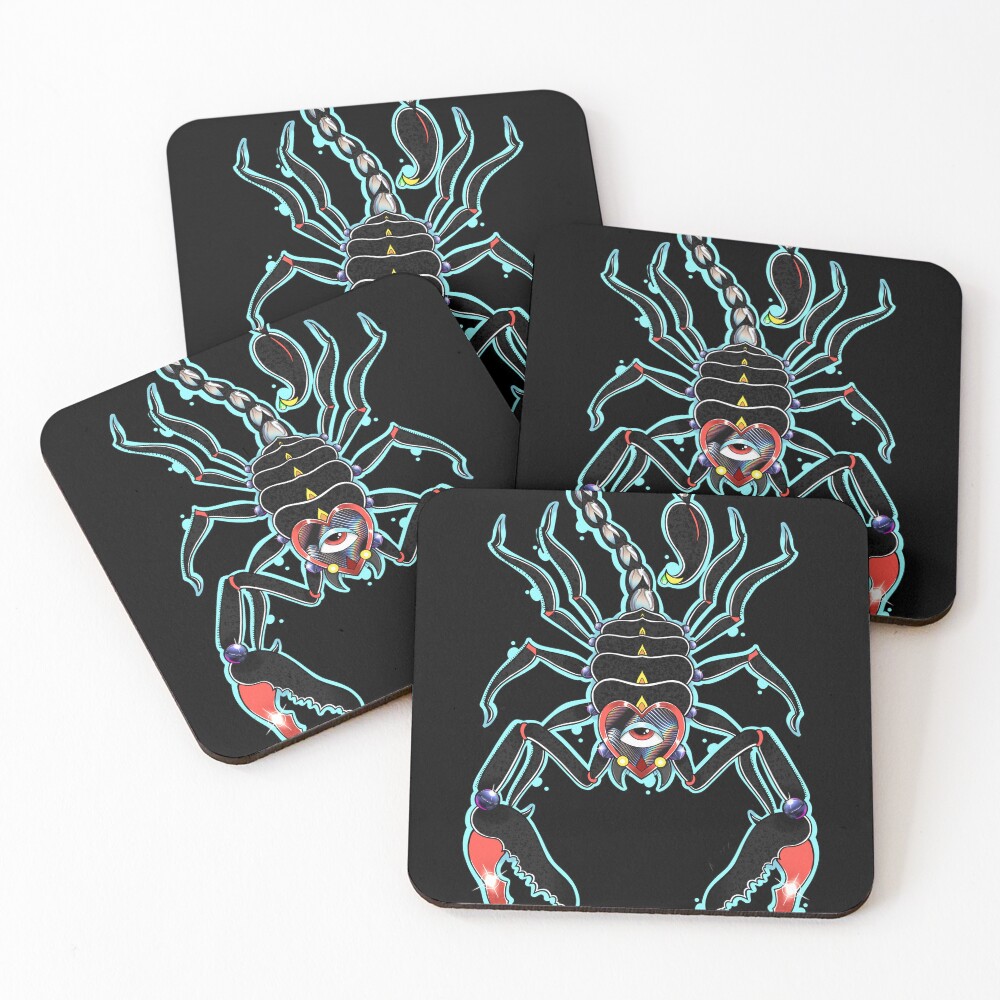 Item preview, Coasters (Set of 4) designed and sold by Rabbid--Rabbit.