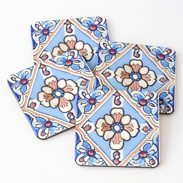 Item preview, Beautiful Vintage Italian Ceramic Tiles designed and sold by IlluminatedPage.