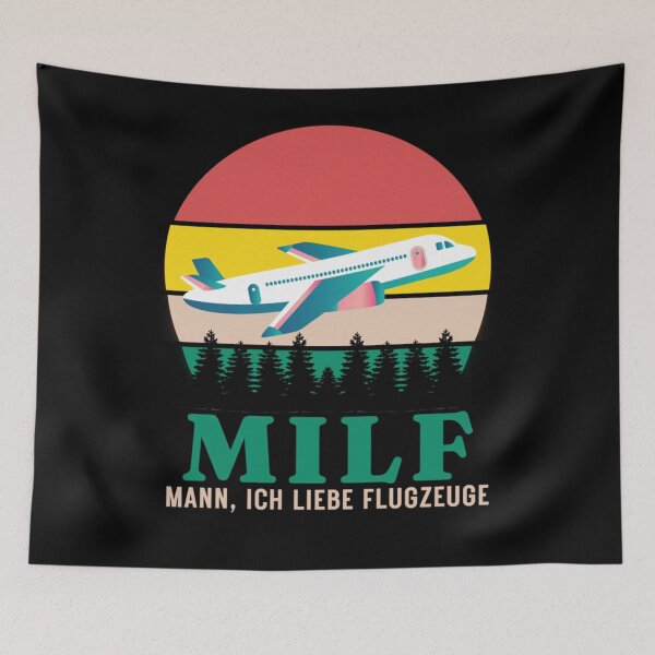Item preview, Mann, Ich Liebe Flugzeuge Milf designed and sold by KENDENICE.