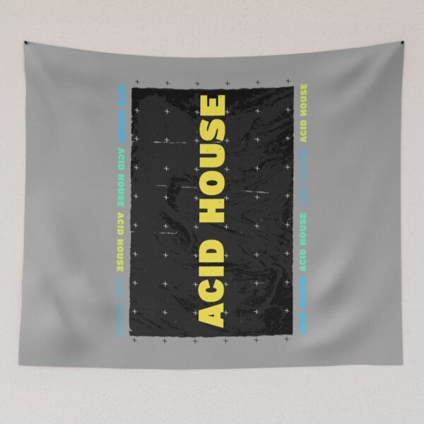 Item preview, Acid House Techno Party Raver DJ Festival EDM Gift designed and sold by AlinHomes.