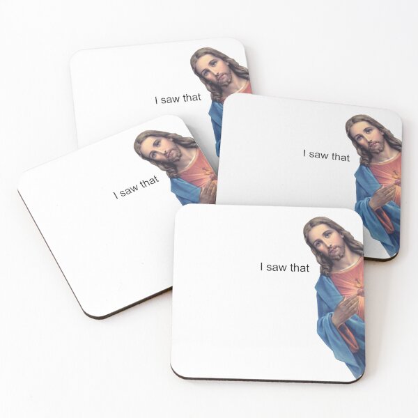 Item preview, Jesus "I Saw That" designed and sold by theboonation.
