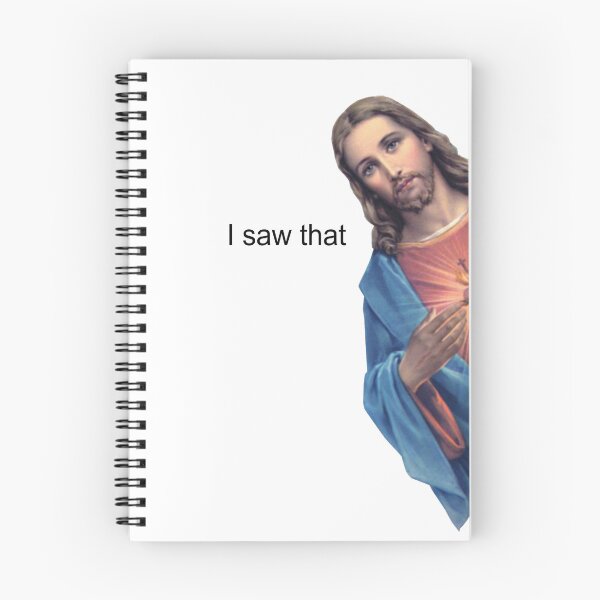 Item preview, Jesus "I Saw That" designed and sold by theboonation.