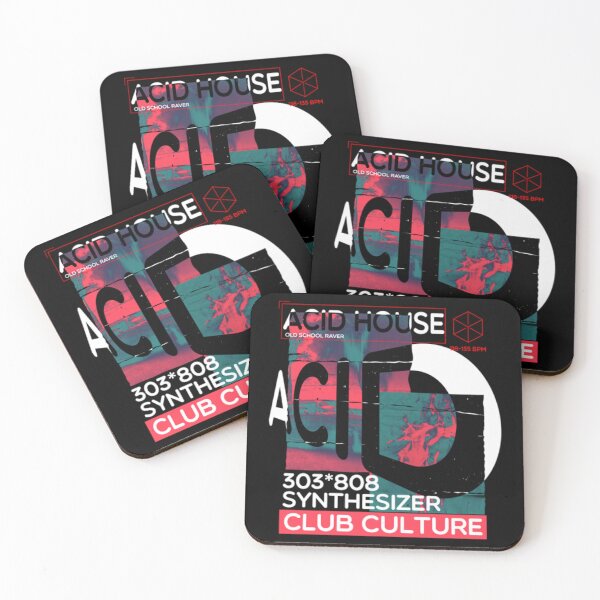 Item preview, Acid House Techno Raver DJ Club Culture EDM Gift designed and sold by AlinHomes.