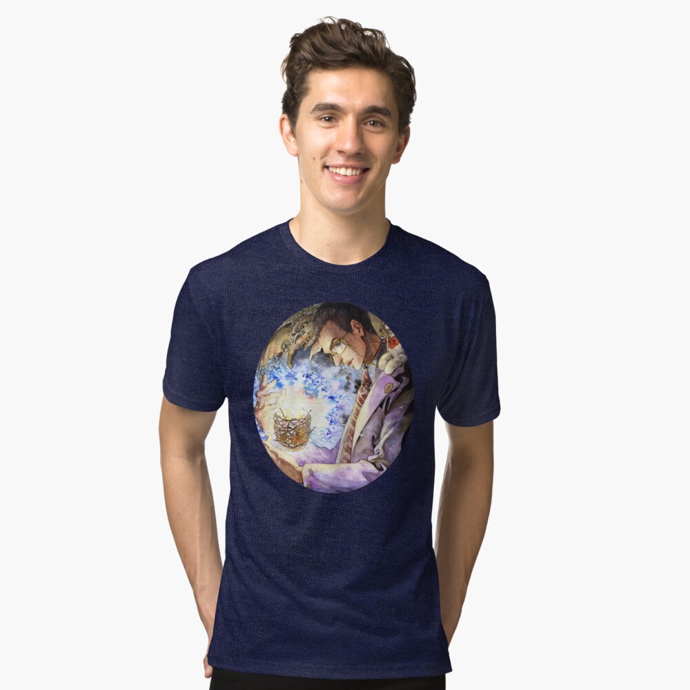 Witch Doctor Ozymandias: Ozymandias Brown Tri-blend T-Shirt