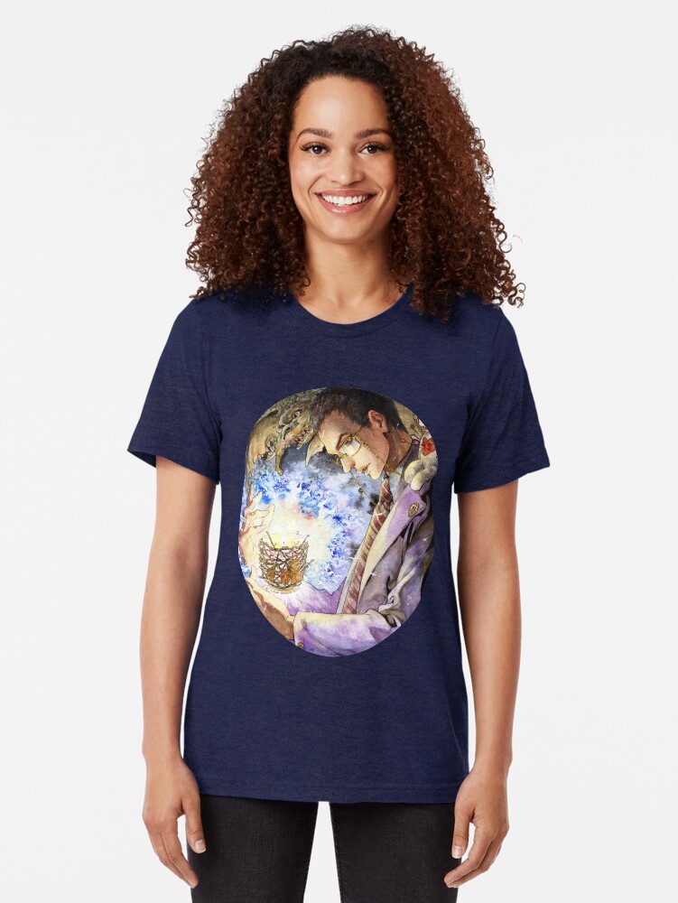 Alternate view of Witch Doctor Ozymandias: Ozymandias Brown Tri-blend T-Shirt