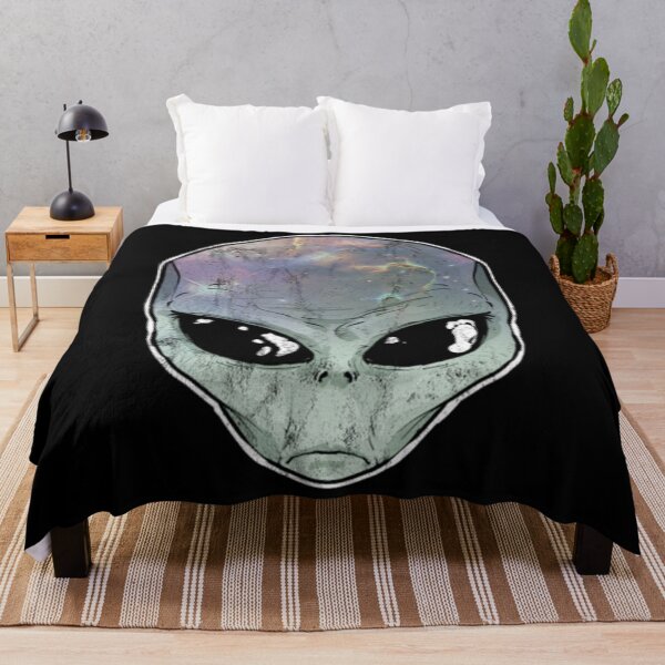 Item preview, Alien Head Galaxy Neon Alien Festival Rave designed and sold by AlinHomes.