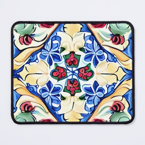 Item preview, Mediterranean Farmhouse Ceramic Tile designed and sold by IlluminatedPage.