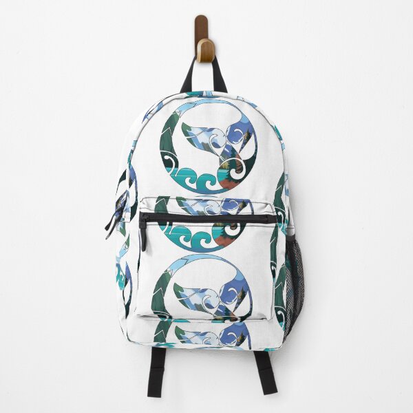 Item preview, Glacial Lake Whale Tail Koru Symbol designed and sold by damonasplace.
