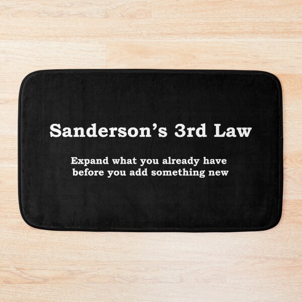 Item preview, Brandon Sanderson's Third Law of Magic designed and sold by StateHouse.