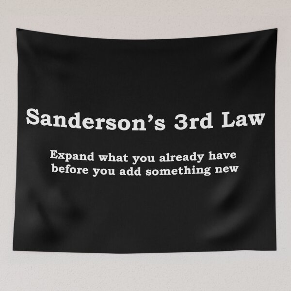 Item preview, Brandon Sanderson's Third Law of Magic designed and sold by StateHouse.