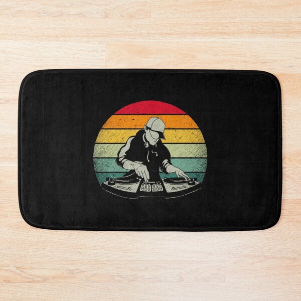 Item preview, Colorful Retro DJ Techno Music edm Party designed and sold by AlinHomes.