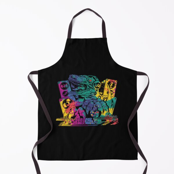 Item preview, Colorful Trex DJ Techno Music edm Party designed and sold by AlinHomes.